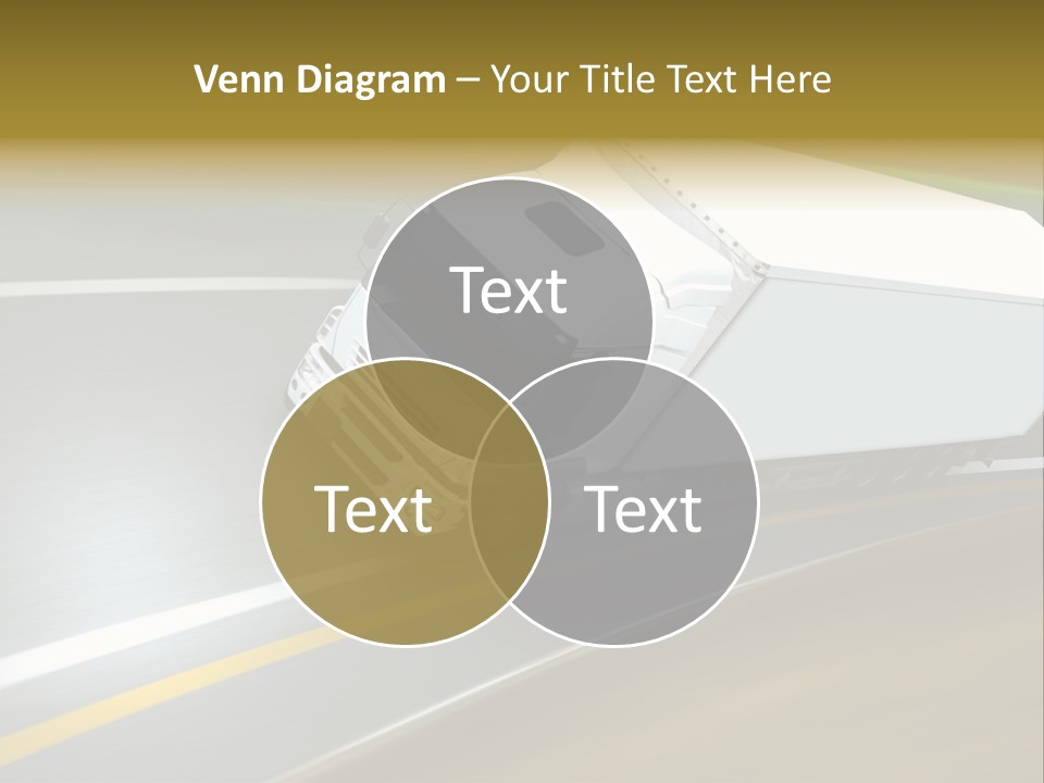 Woman With Football After A Workout PowerPoint Template