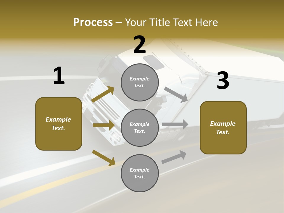 Woman With Football After A Workout PowerPoint Template