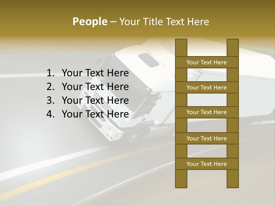 Woman With Football After A Workout PowerPoint Template