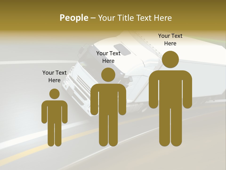 Woman With Football After A Workout PowerPoint Template