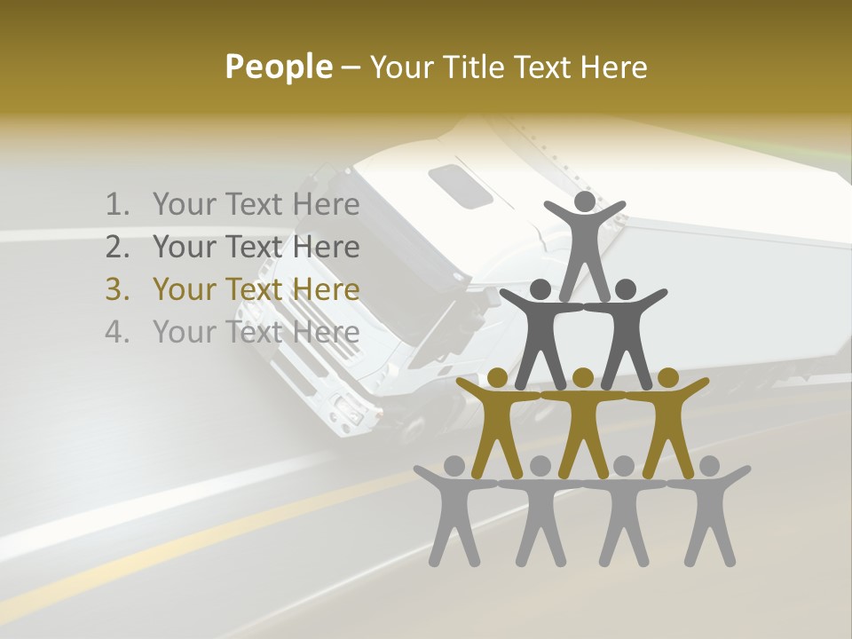 Woman With Football After A Workout PowerPoint Template