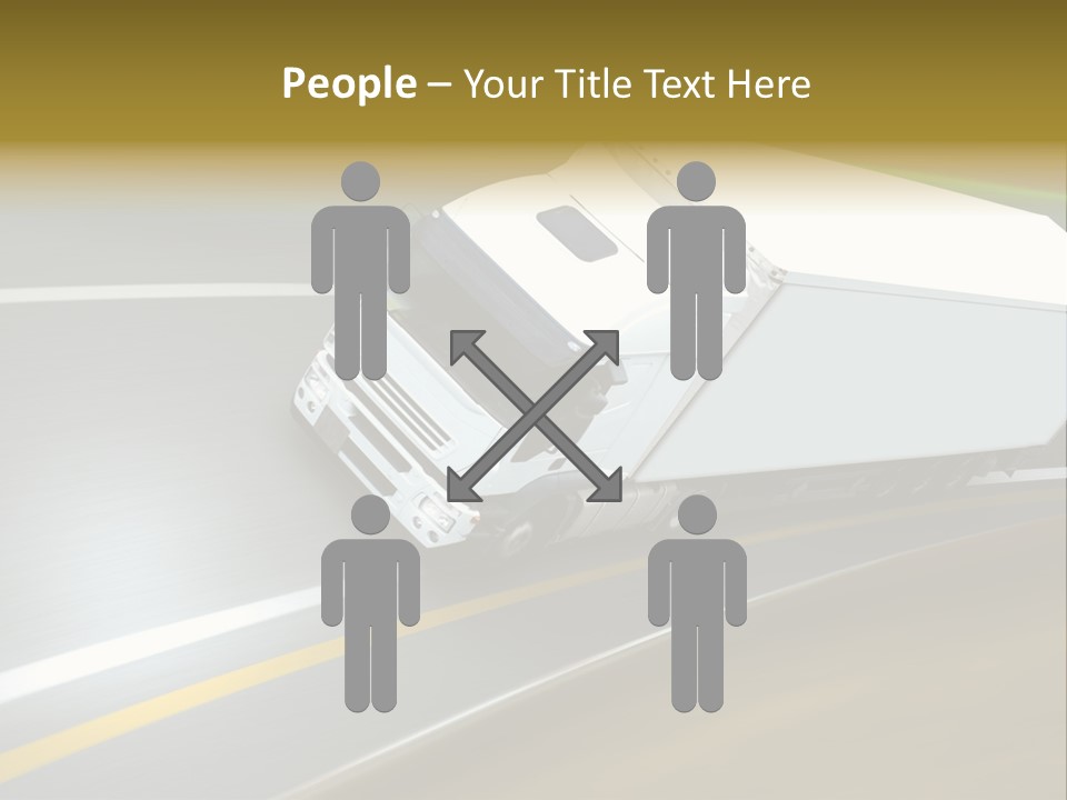 Woman With Football After A Workout PowerPoint Template