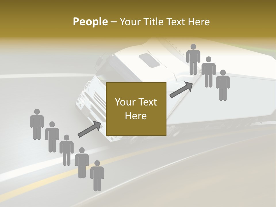 Woman With Football After A Workout PowerPoint Template