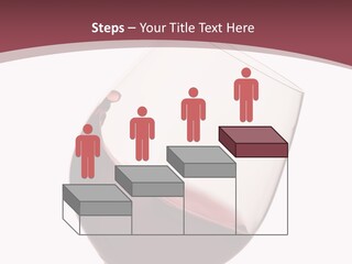 Moving Red Wine Glass Isolated Over White Background PowerPoint Template