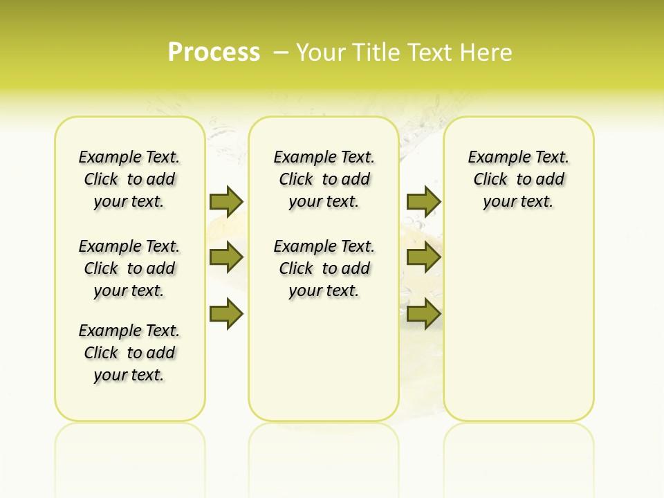 Lemon And Lime Dropped With A Splash Into Water PowerPoint Template