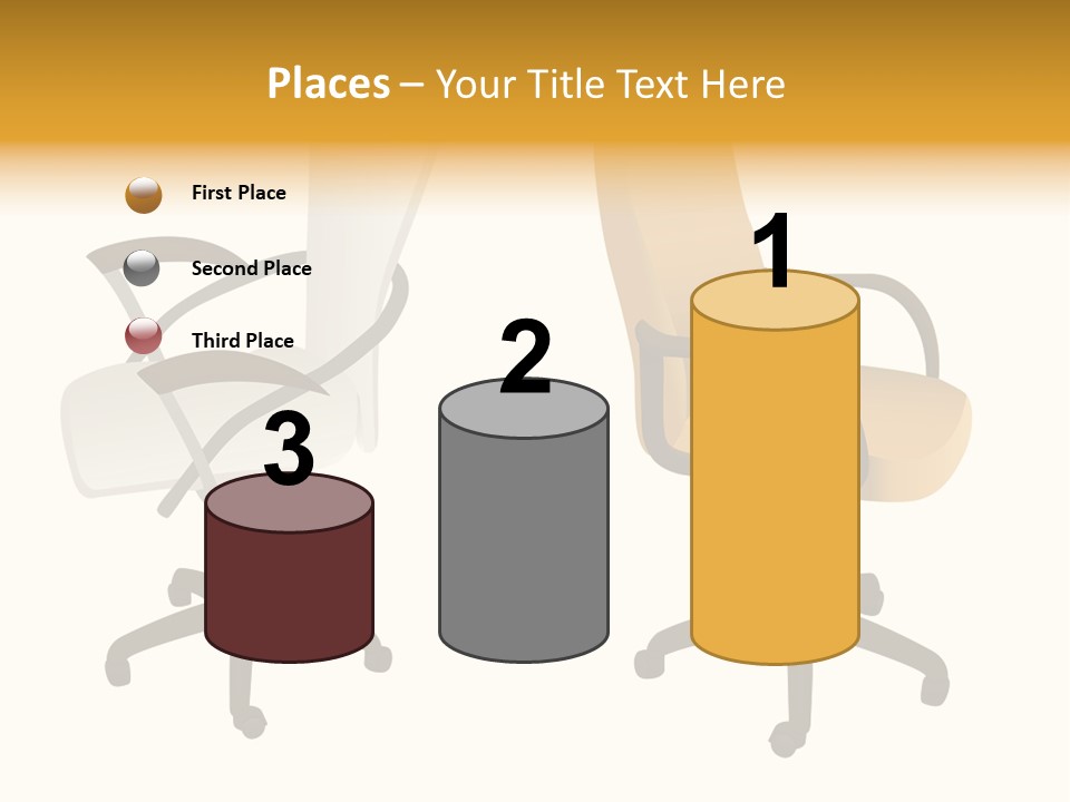 Two Armchairs. Vector. Without Mesh. Stock Vector Illustration: PowerPoint Template