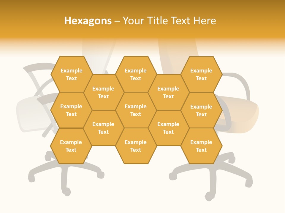 Two Armchairs. Vector. Without Mesh. Stock Vector Illustration: PowerPoint Template