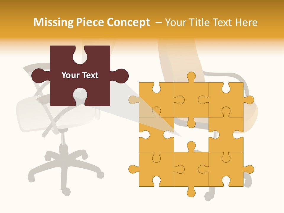 Two Armchairs. Vector. Without Mesh. Stock Vector Illustration: PowerPoint Template