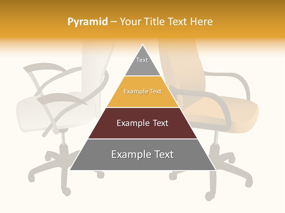 Two Armchairs. Vector. Without Mesh. Stock Vector Illustration: PowerPoint Template
