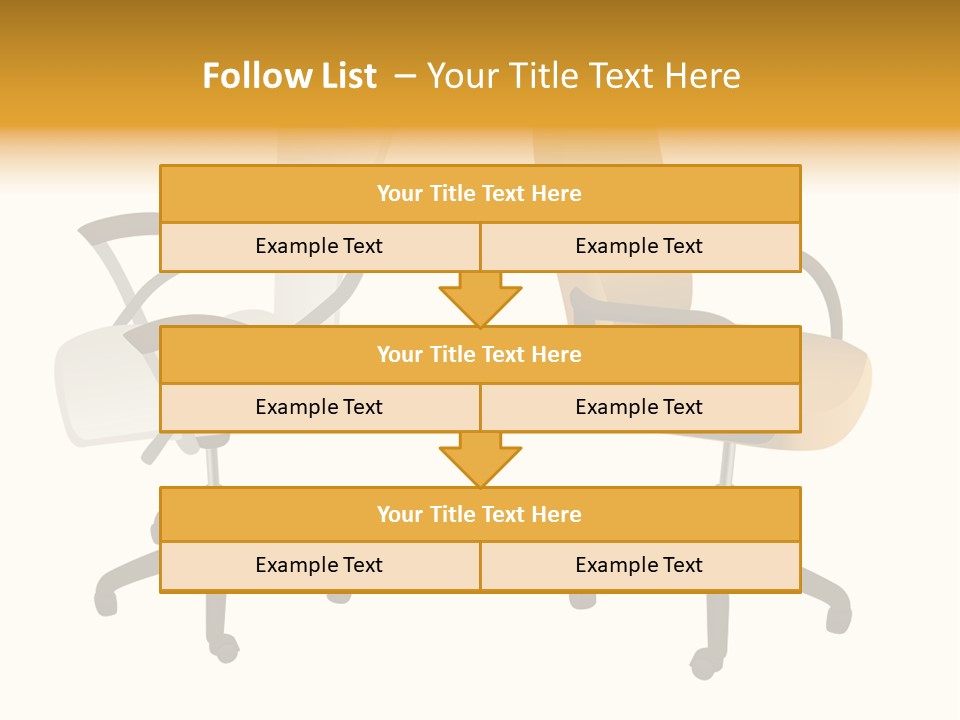 Two Armchairs. Vector. Without Mesh. Stock Vector Illustration: PowerPoint Template