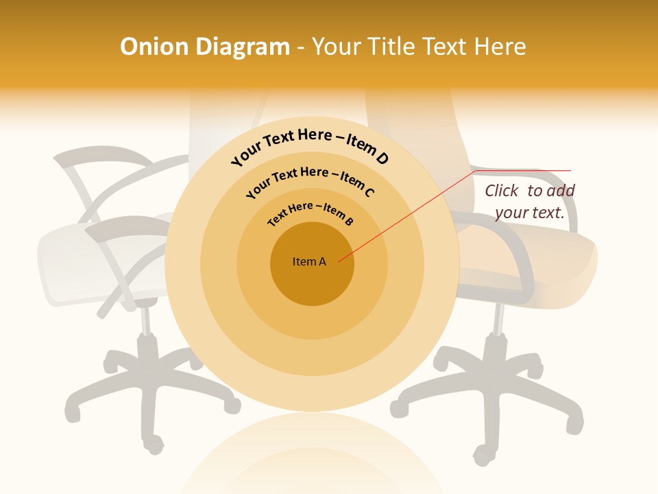Two Armchairs. Vector. Without Mesh. Stock Vector Illustration: PowerPoint Template