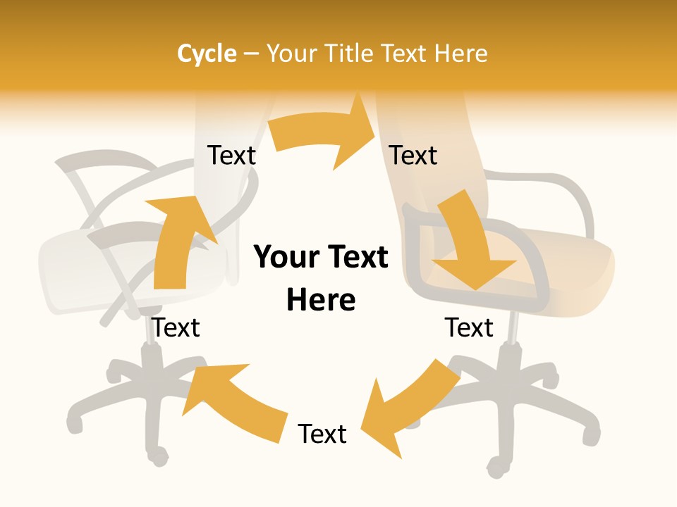 Two Armchairs. Vector. Without Mesh. Stock Vector Illustration: PowerPoint Template
