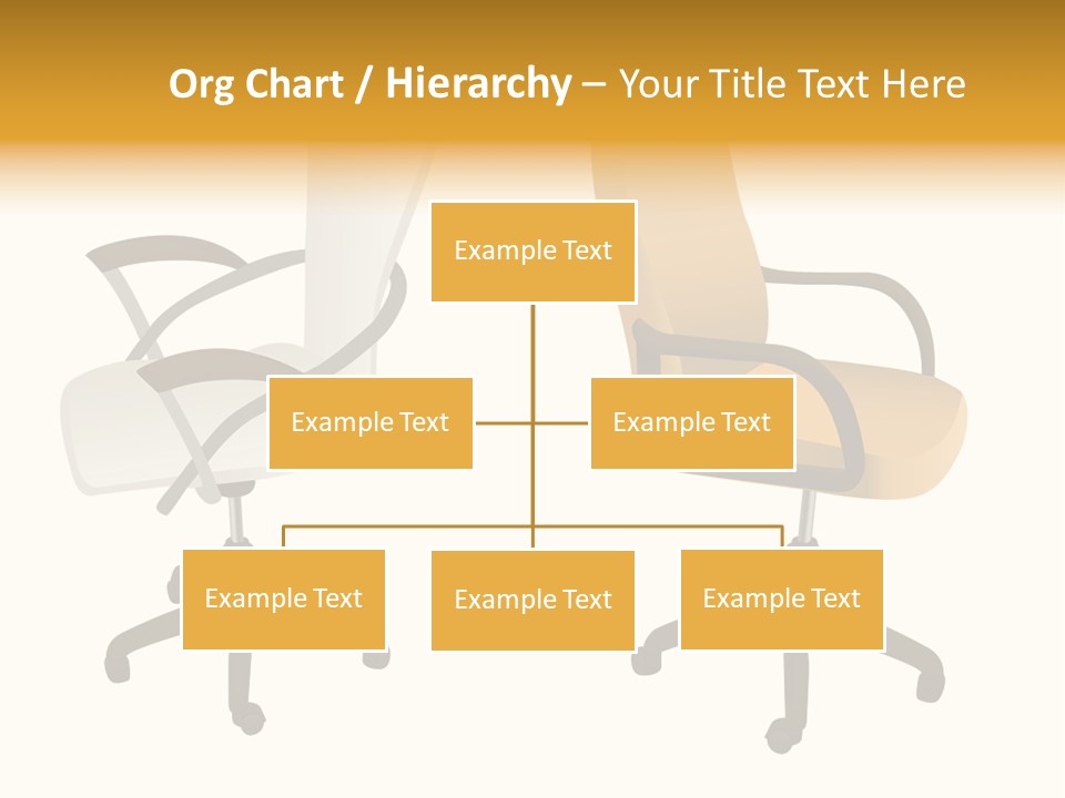 Two Armchairs. Vector. Without Mesh. Stock Vector Illustration: PowerPoint Template