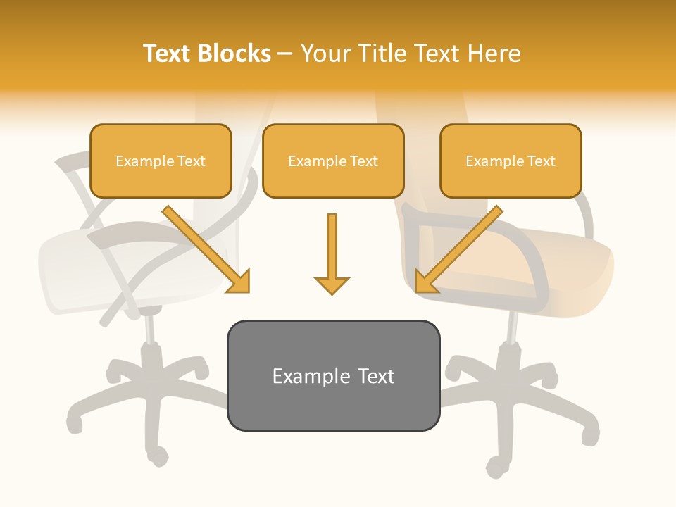 Two Armchairs. Vector. Without Mesh. Stock Vector Illustration: PowerPoint Template