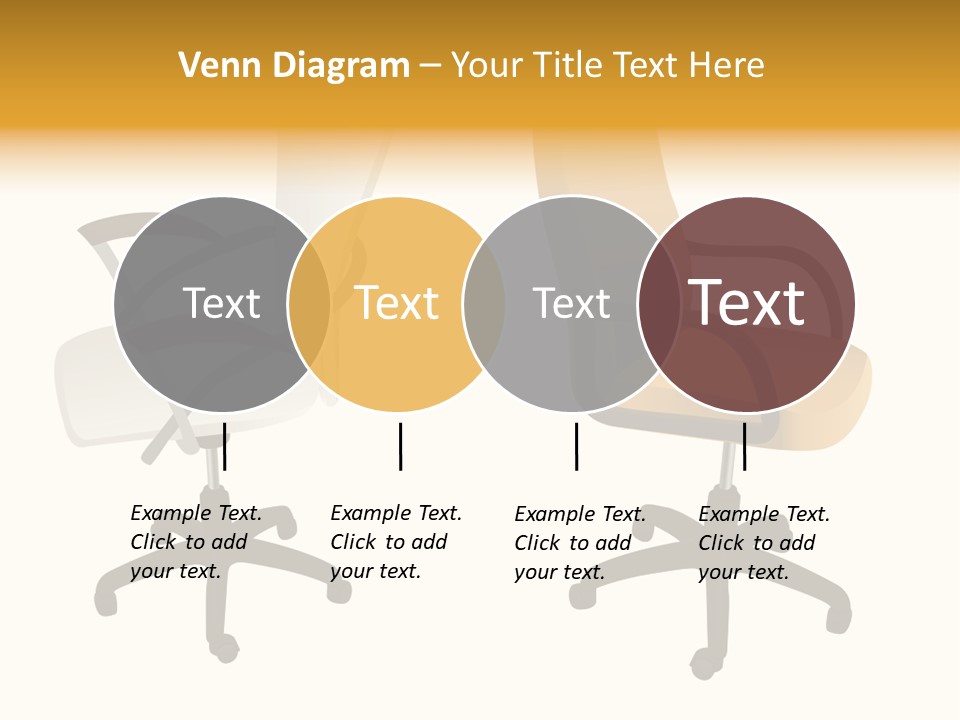 Two Armchairs. Vector. Without Mesh. Stock Vector Illustration: PowerPoint Template