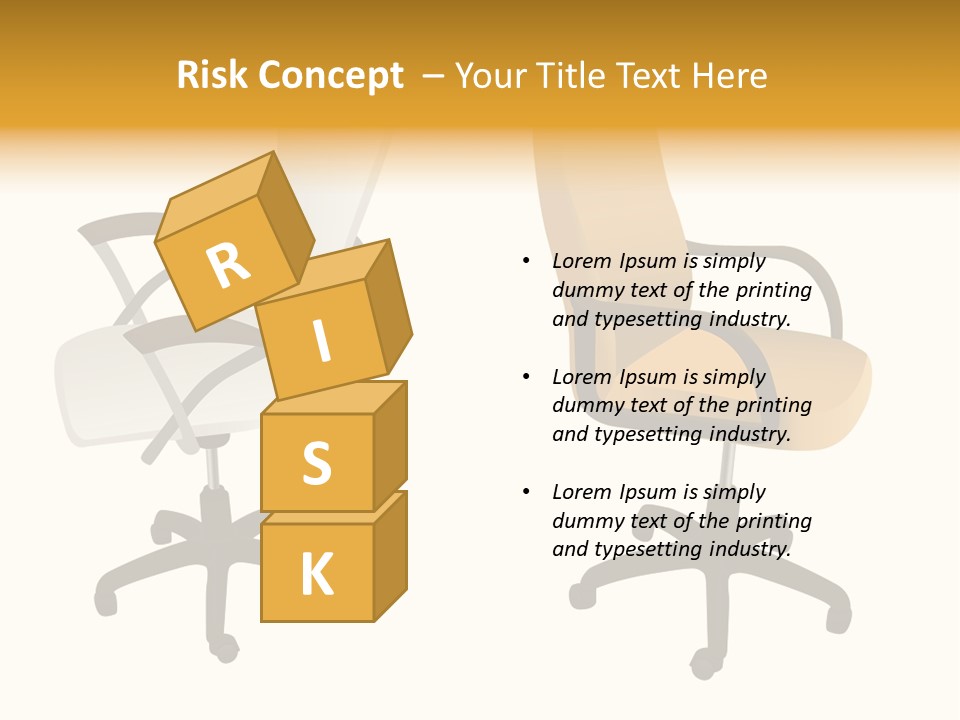 Two Armchairs. Vector. Without Mesh. Stock Vector Illustration: PowerPoint Template
