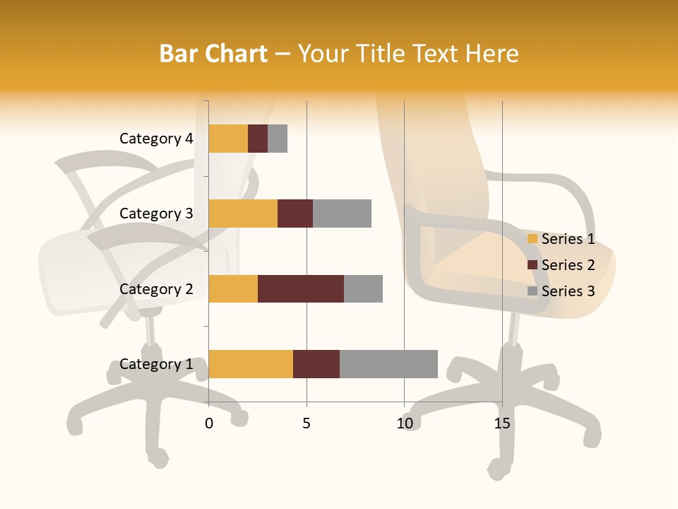 Two Armchairs. Vector. Without Mesh. Stock Vector Illustration: PowerPoint Template