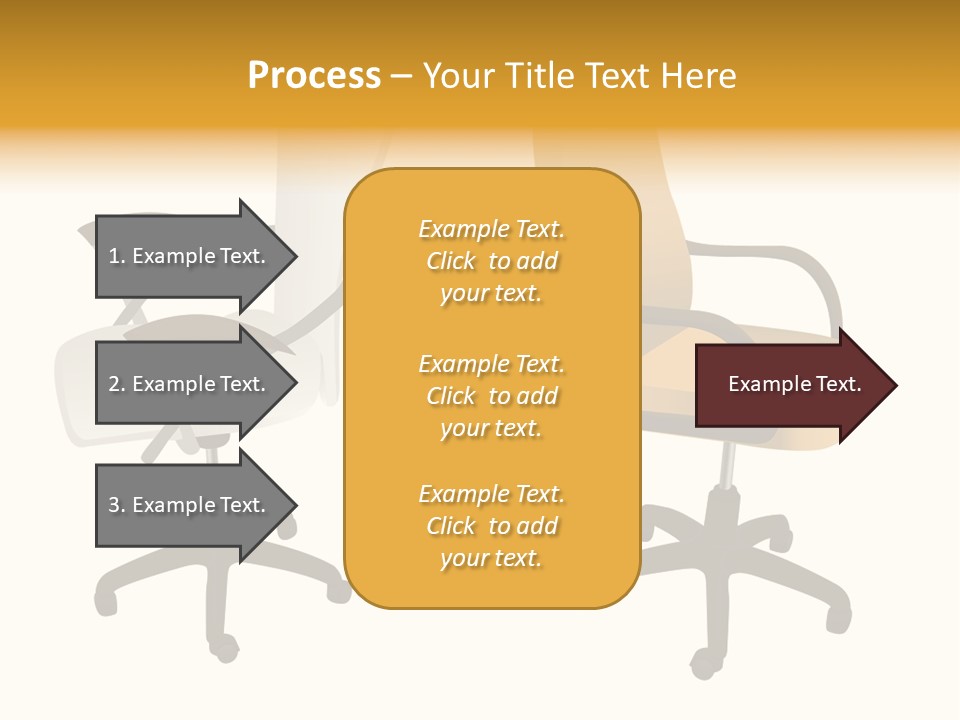 Two Armchairs. Vector. Without Mesh. Stock Vector Illustration: PowerPoint Template