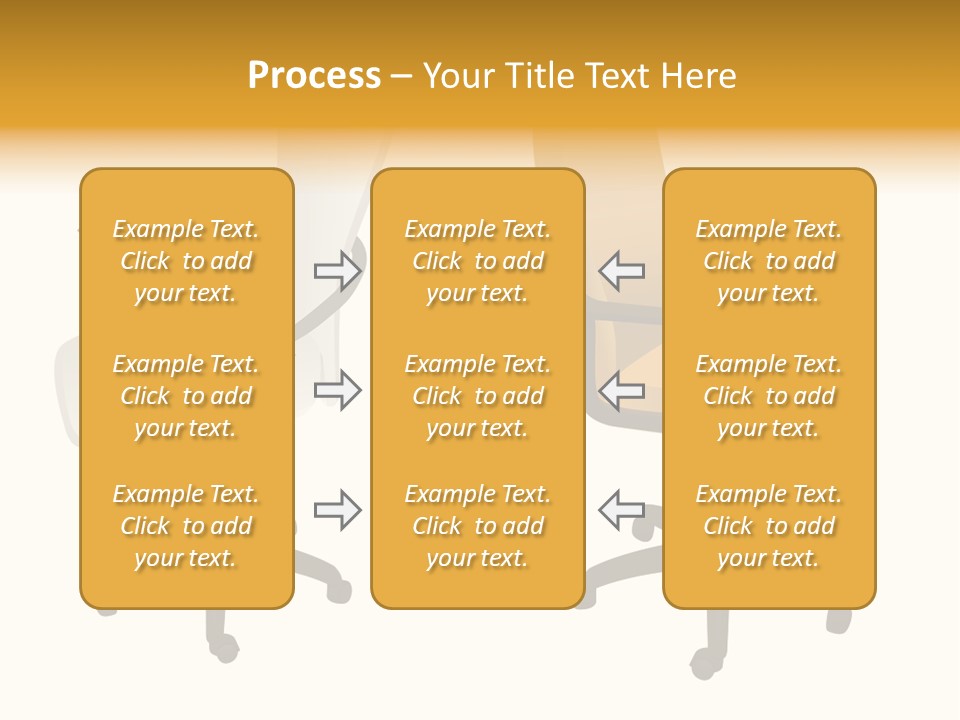 Two Armchairs. Vector. Without Mesh. Stock Vector Illustration: PowerPoint Template
