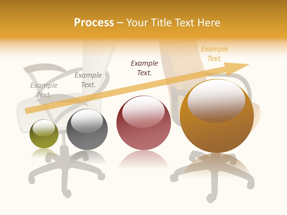 Two Armchairs. Vector. Without Mesh. Stock Vector Illustration: PowerPoint Template