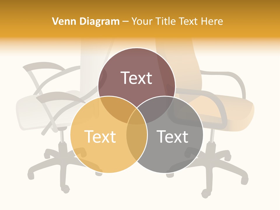 Two Armchairs. Vector. Without Mesh. Stock Vector Illustration: PowerPoint Template