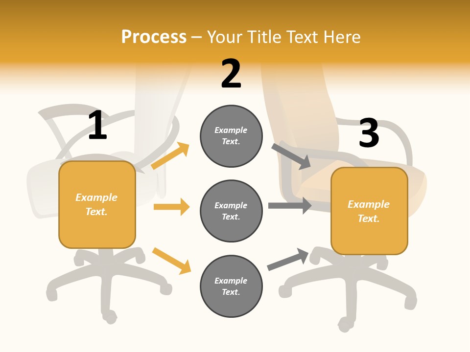 Two Armchairs. Vector. Without Mesh. Stock Vector Illustration: PowerPoint Template