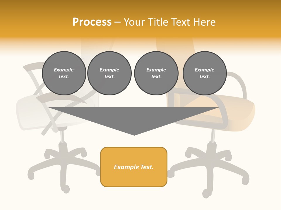 Two Armchairs. Vector. Without Mesh. Stock Vector Illustration: PowerPoint Template