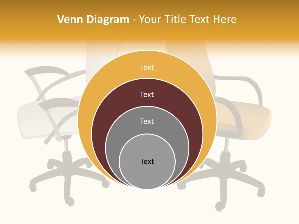 Two Armchairs. Vector. Without Mesh. Stock Vector Illustration: PowerPoint Template