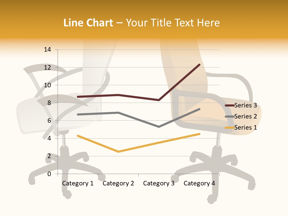 Two Armchairs. Vector. Without Mesh. Stock Vector Illustration: PowerPoint Template