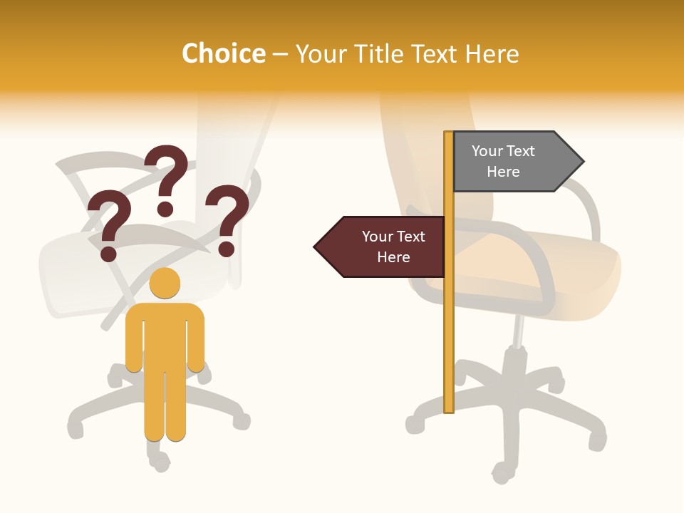 Two Armchairs. Vector. Without Mesh. Stock Vector Illustration: PowerPoint Template