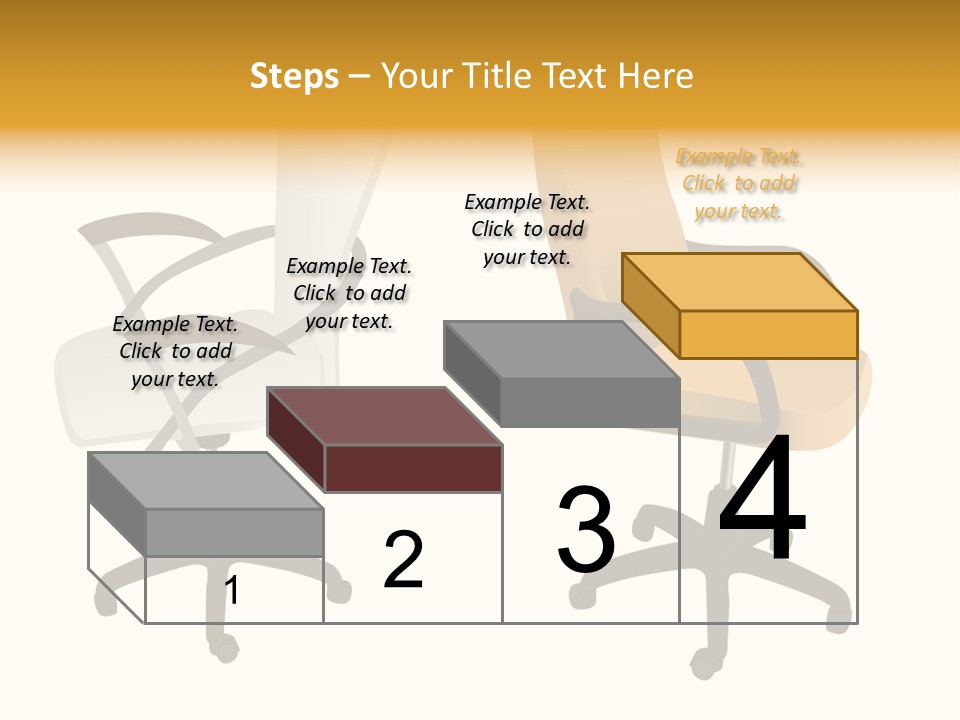 Two Armchairs. Vector. Without Mesh. Stock Vector Illustration: PowerPoint Template