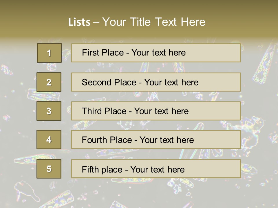 Mixed Diatoms From A Small Creek. This Image Has Been Enhanced With A Density Color Conversion Algorithm To Accentuate Internal Structure. Magnification 400X PowerPoint Template
