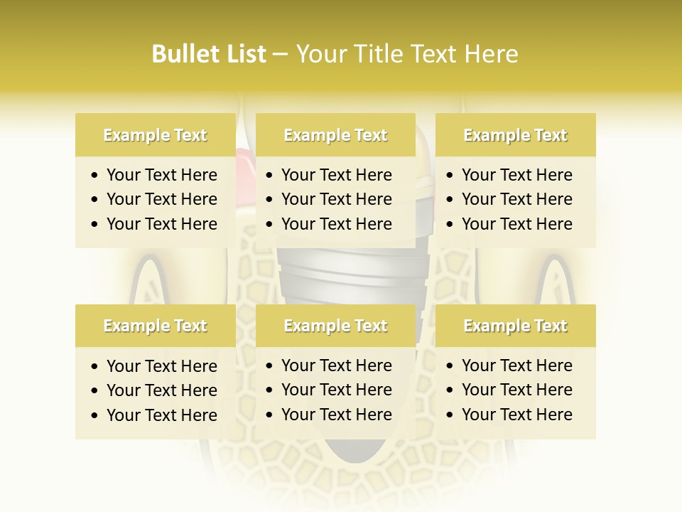 A Tooth With A Implant In The Middle Of It PowerPoint Template
