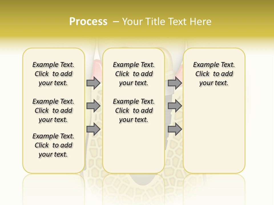 A Tooth With A Implant In The Middle Of It PowerPoint Template