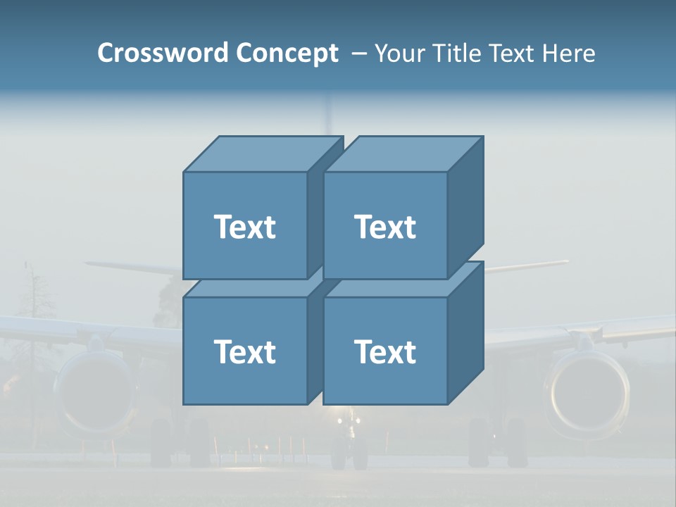 Morning Departure - Frontview PowerPoint Template