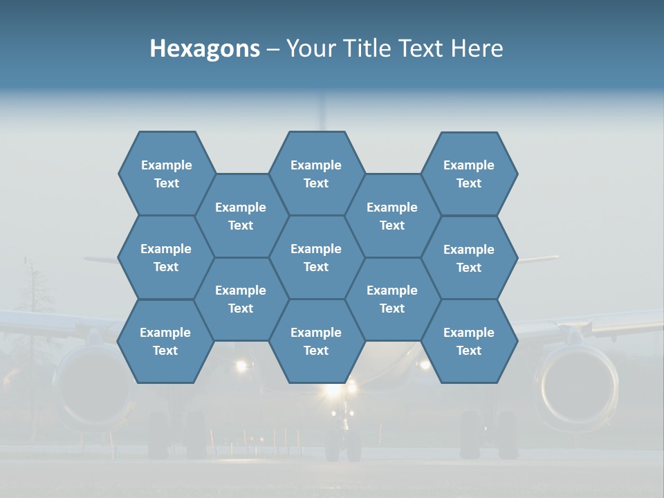 Morning Departure - Frontview PowerPoint Template