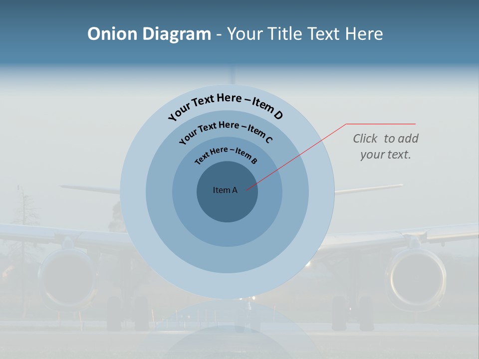 Morning Departure - Frontview PowerPoint Template