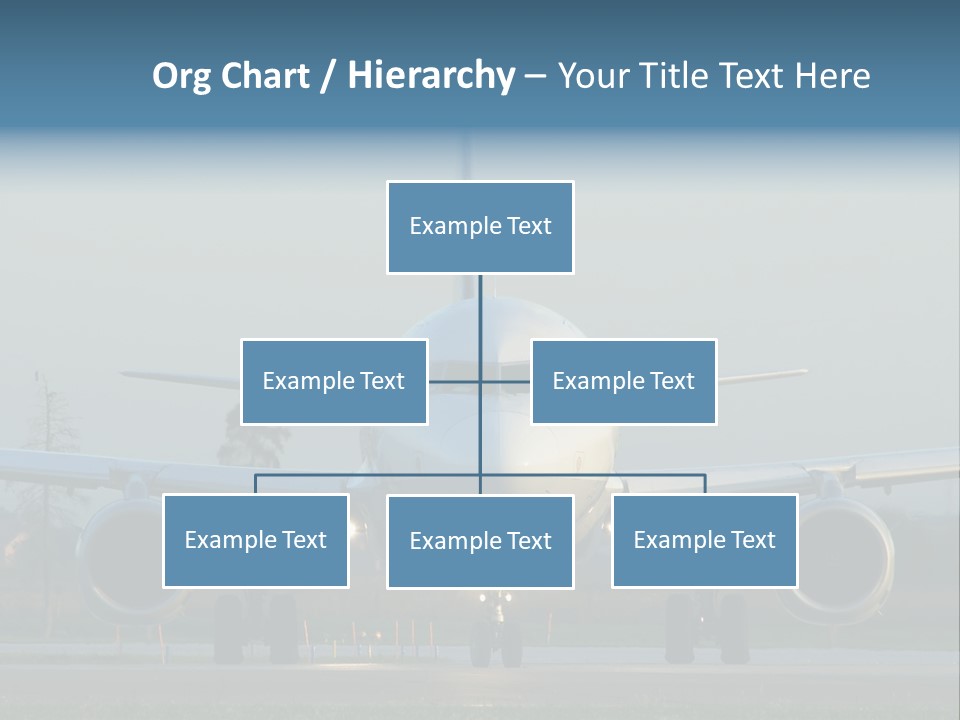 Morning Departure - Frontview PowerPoint Template