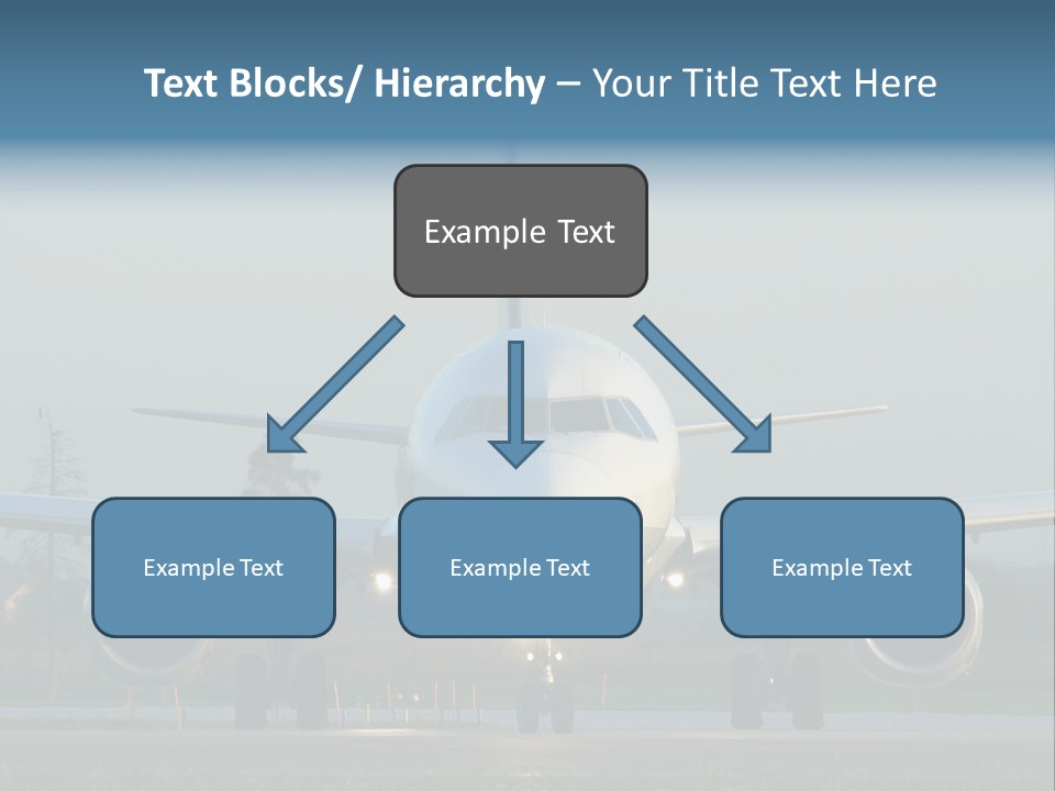Morning Departure - Frontview PowerPoint Template