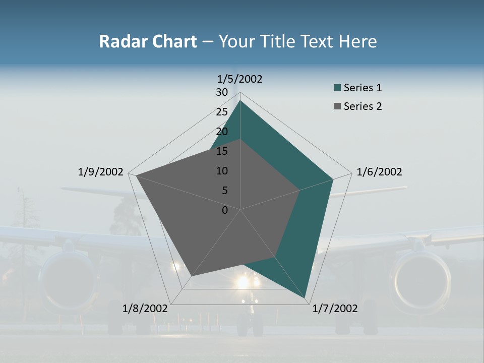 Morning Departure - Frontview PowerPoint Template