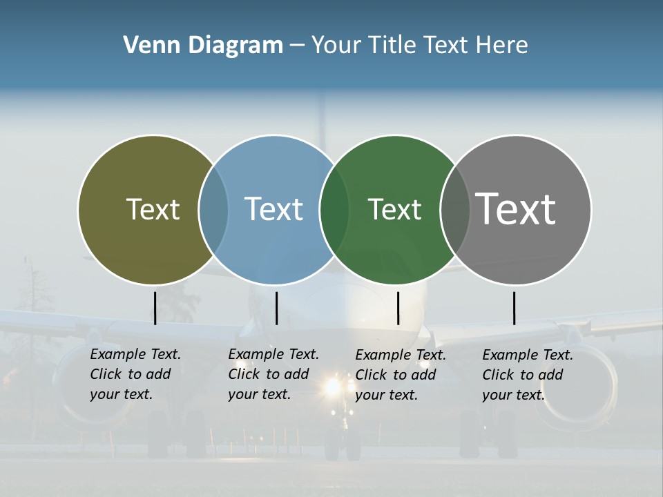 Morning Departure - Frontview PowerPoint Template