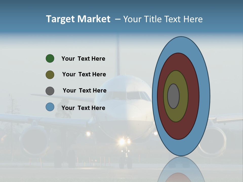 Morning Departure - Frontview PowerPoint Template