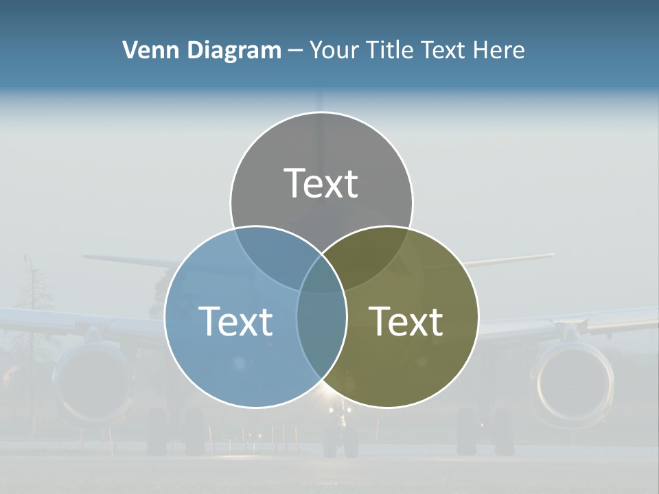 Morning Departure - Frontview PowerPoint Template