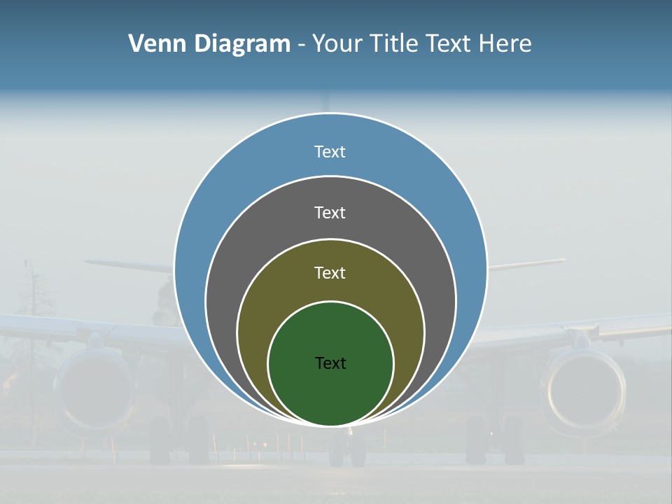 Morning Departure - Frontview PowerPoint Template