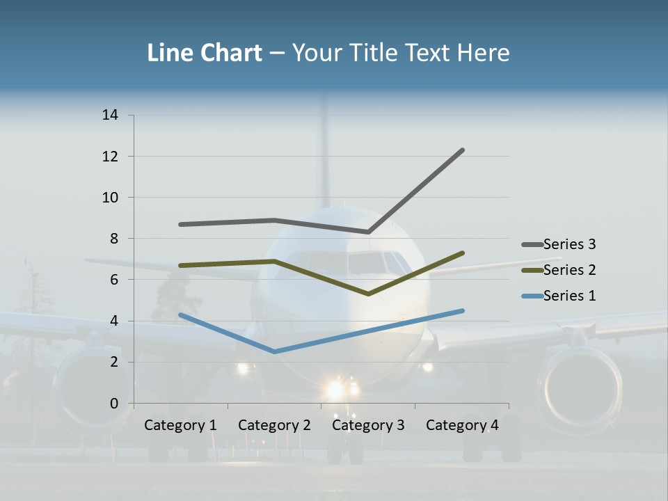 Morning Departure - Frontview PowerPoint Template