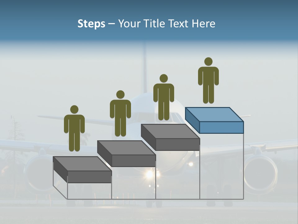 Morning Departure - Frontview PowerPoint Template