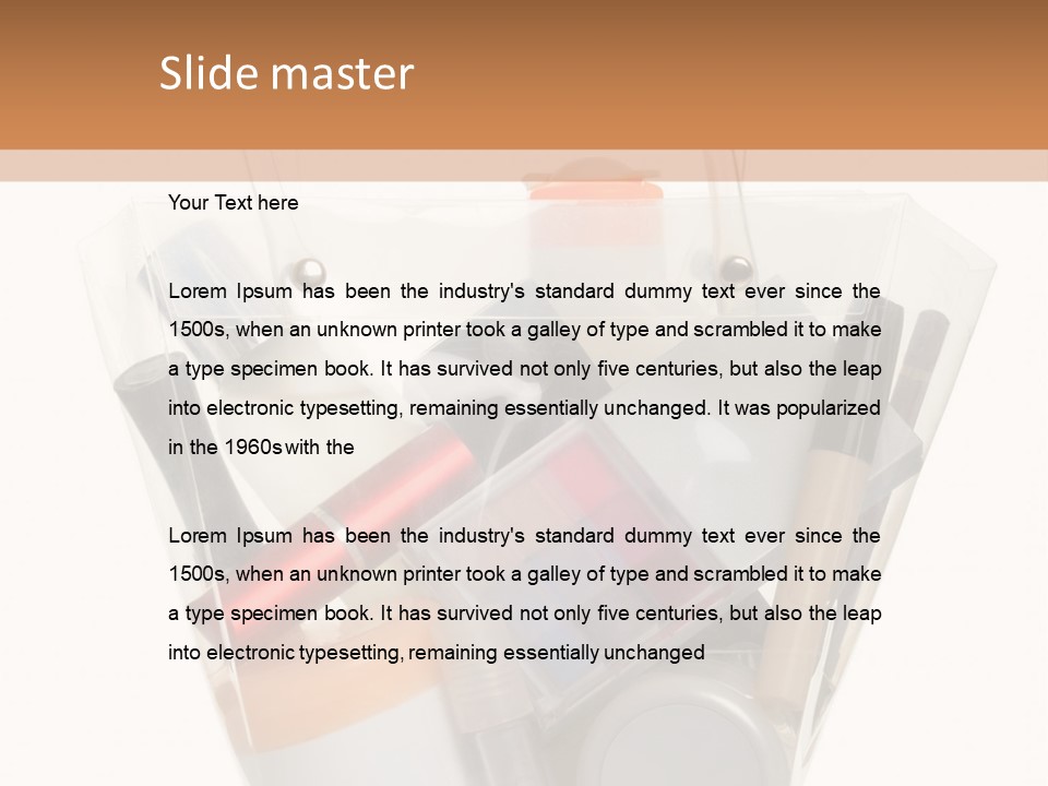 Fresh Green Asparagus PowerPoint Template