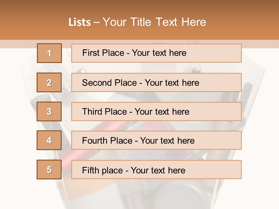 Fresh Green Asparagus PowerPoint Template