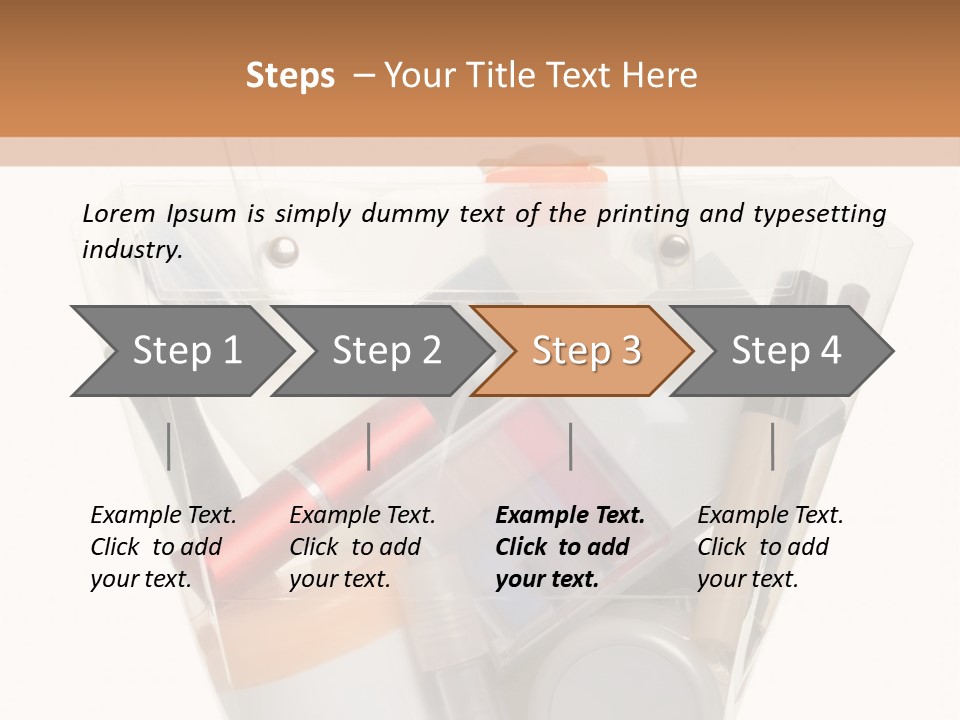 Fresh Green Asparagus PowerPoint Template