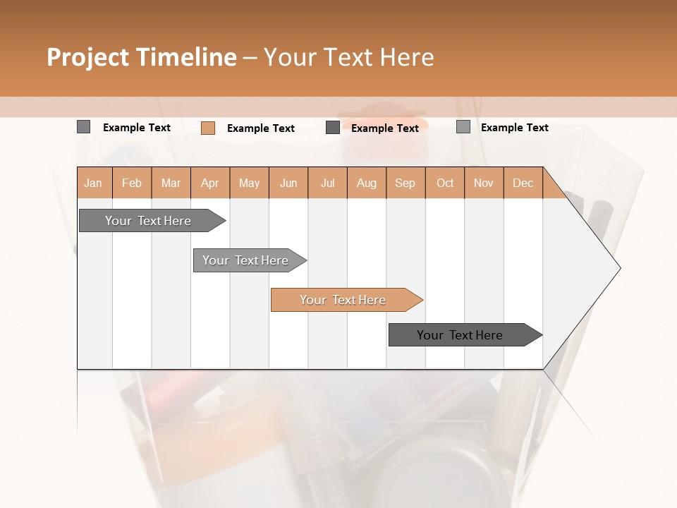 Fresh Green Asparagus PowerPoint Template